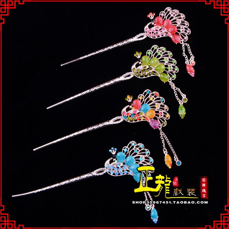 哈密头饰化妆用品饰品花旦小姐青衣头饰簪子发簪 发簪