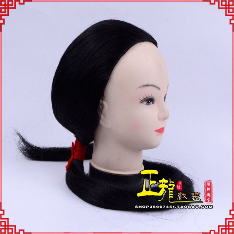 哈密古装影视演出头套花旦假发 真发古装发