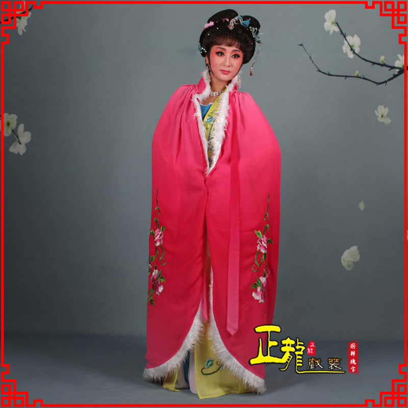 哈密小花旦绣花斗篷 花旦披风