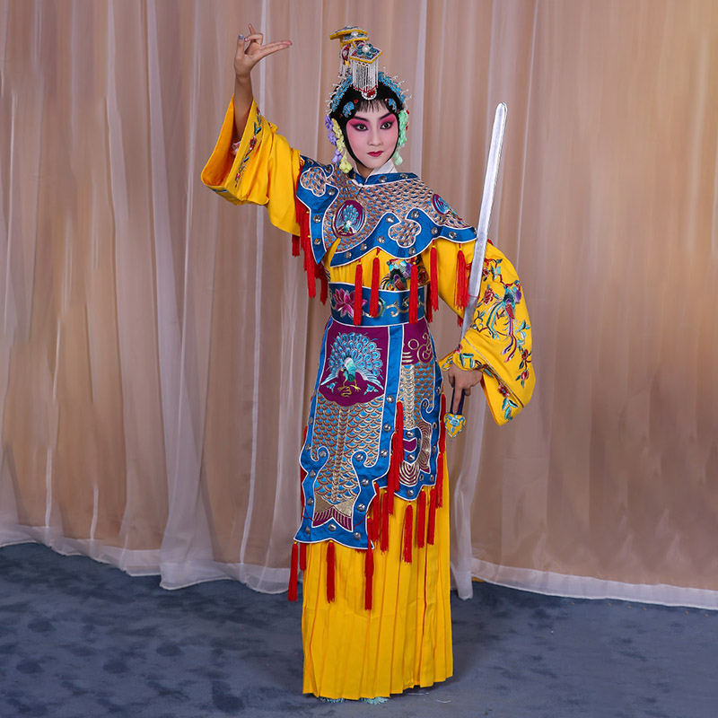 哈密霸王别姬虞姬服 软绉别姬服