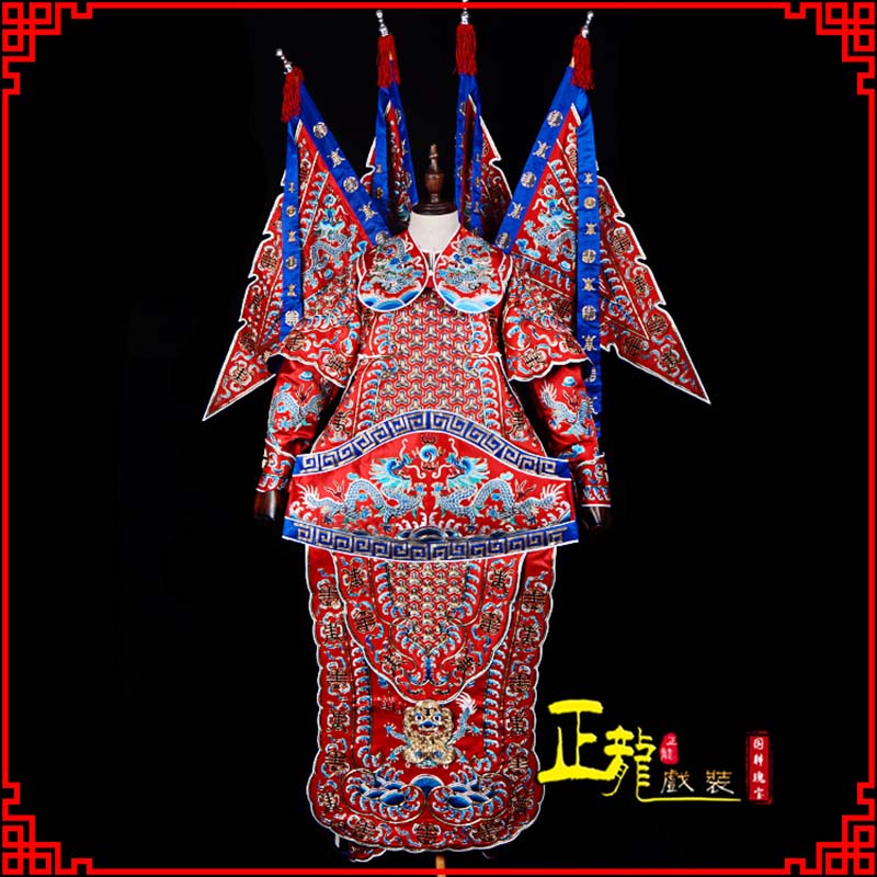 哈密武生戏服戏曲武将靠